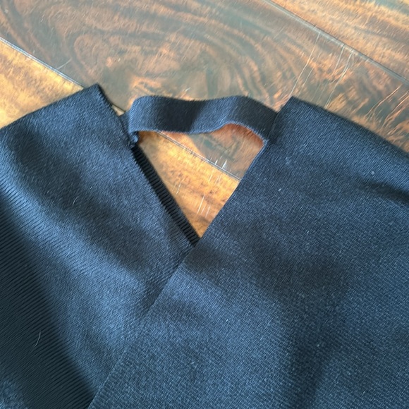 Zonsaoja | Women's Sweater Dress V Neck Long Sleeve Backless - Picture 11 of 15